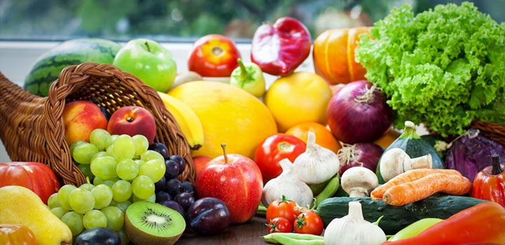 سبزیجات و میوه ها